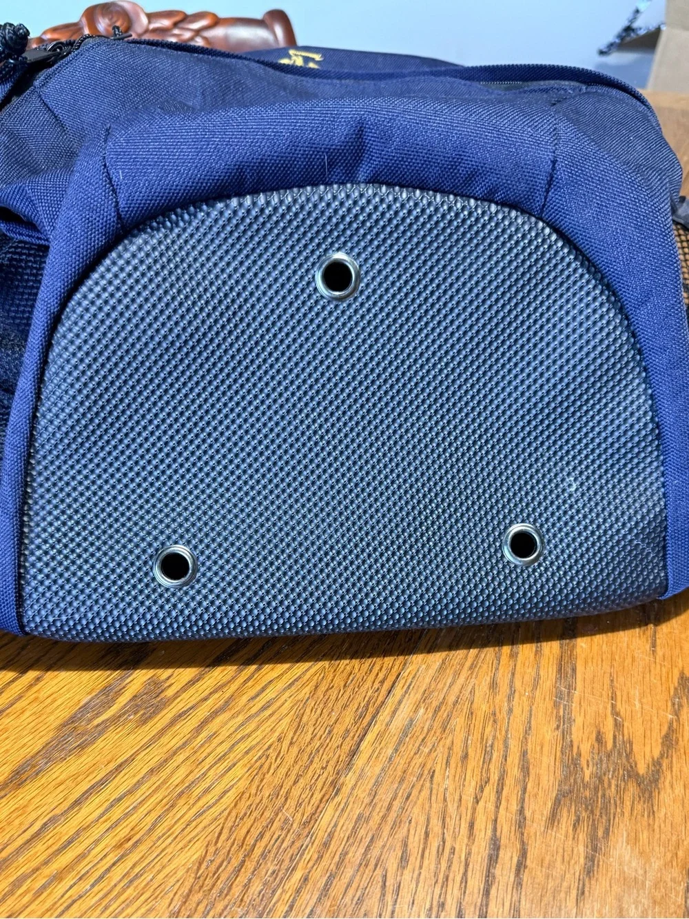 U.S. Marines Large Two-Pocket Blue Backpack Embroidered with Logos